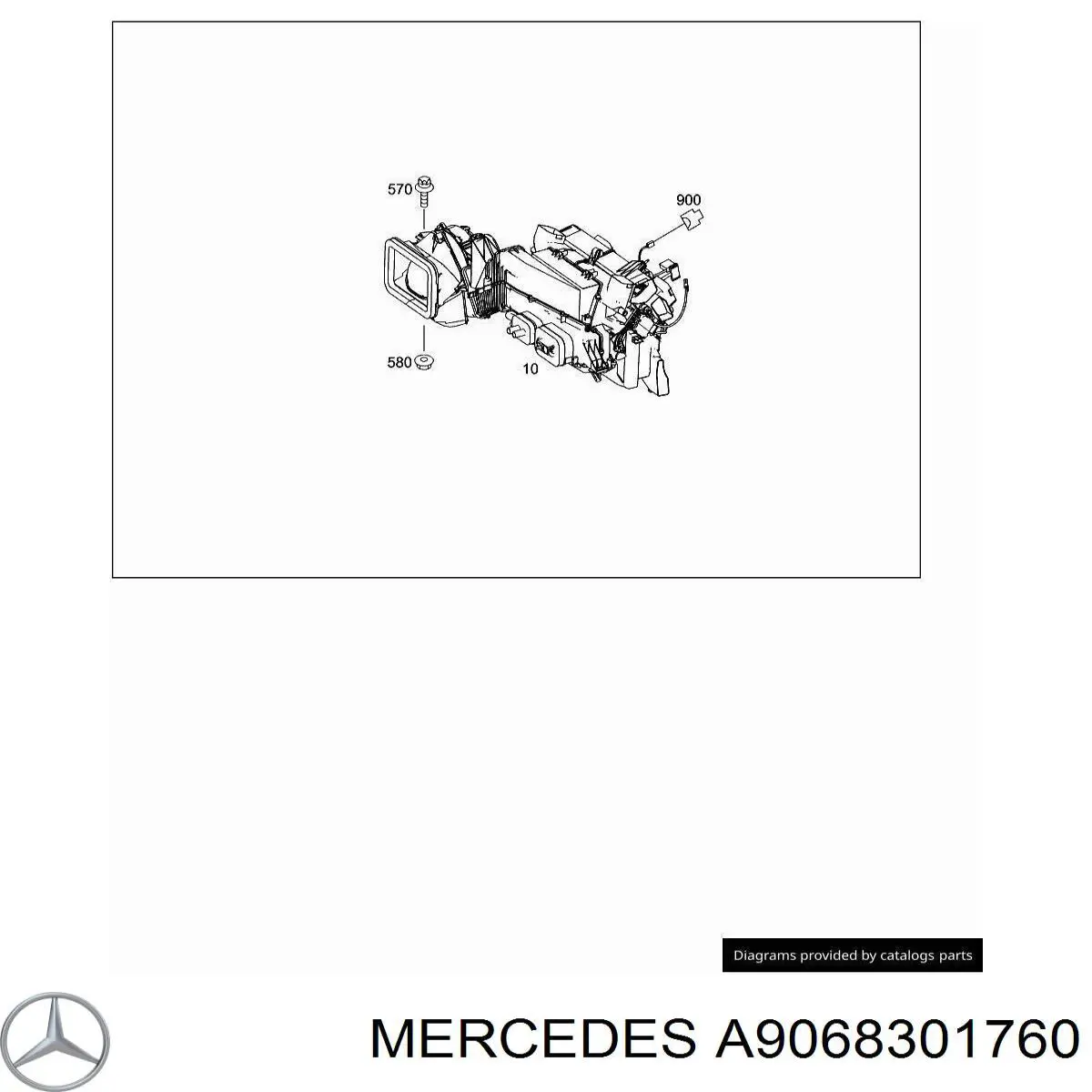 A9068301760 Mercedes 