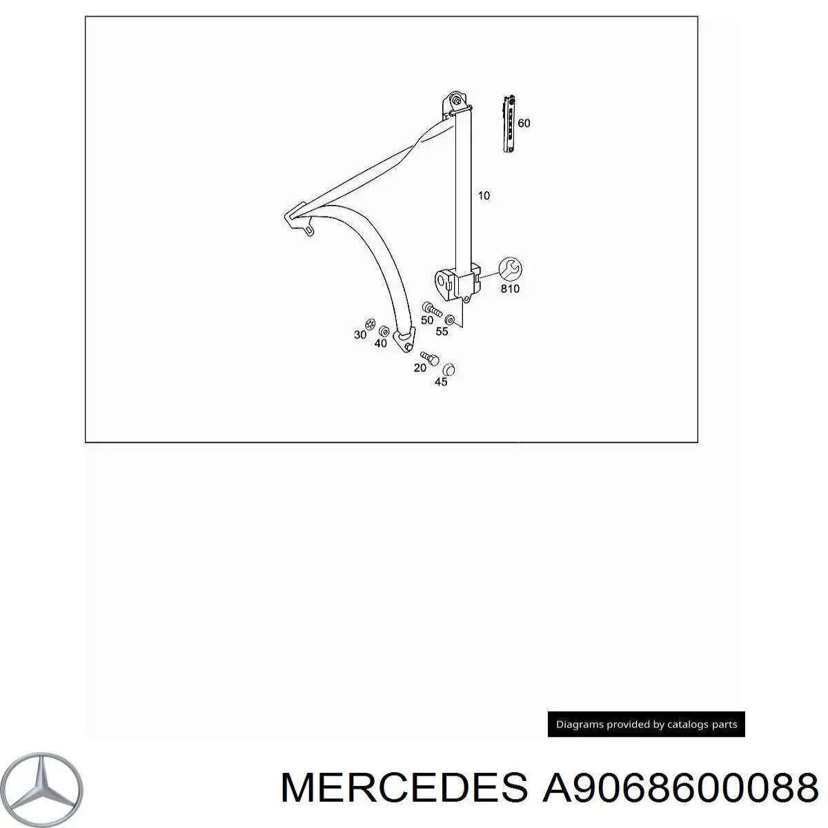 Mercedes A9068600088 preço, a partir de 78,87 USD