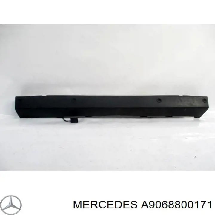 A9068800171 Mercedes Pára-choque traseiro, parte central