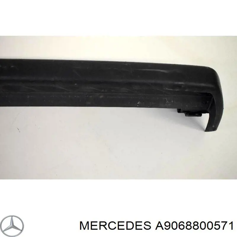 A9068800571 Mercedes Pára-choque traseiro, parte central