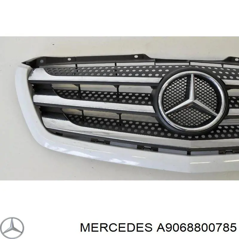 Grelha do radiador Mercedes A90688007859051 preço, a partir de 100,27 USD