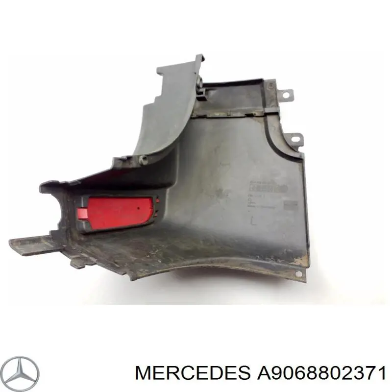 A9068802371 Mercedes Pára-choque traseiro, parte direita