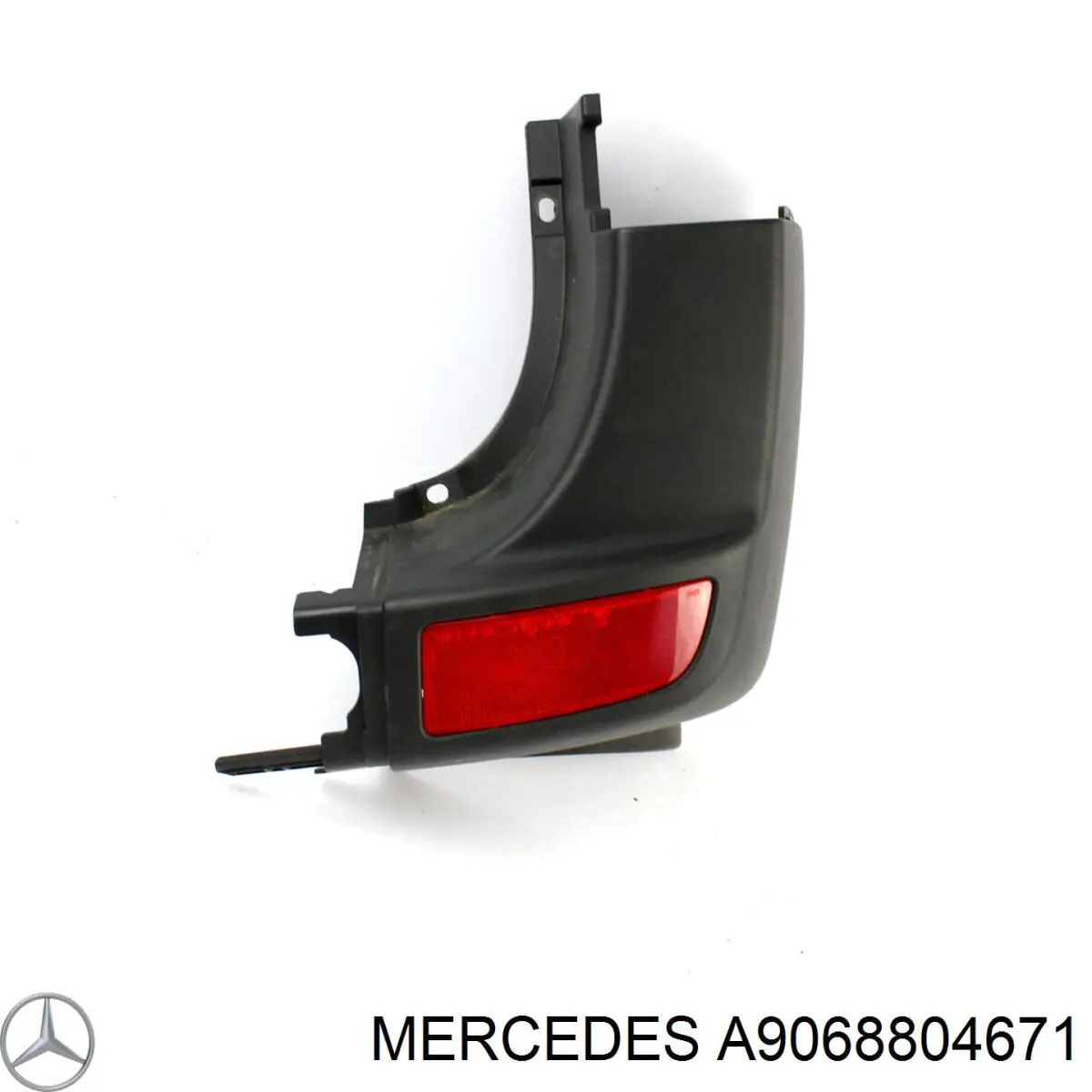 A9068804671 Mercedes Pára-choque traseiro, parte direita