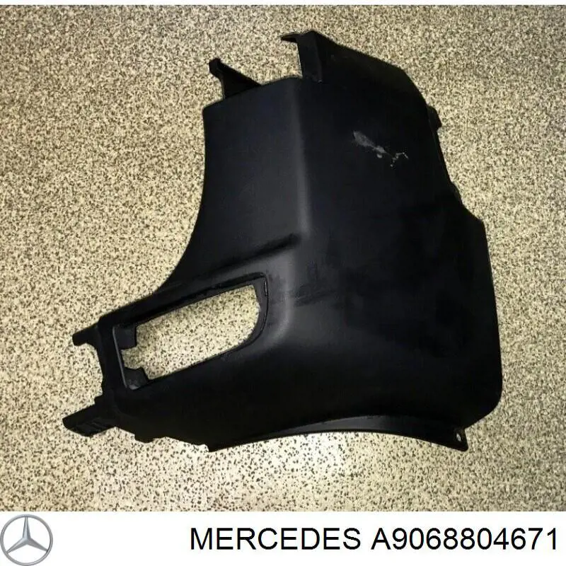 Pára-choque traseiro, parte direita Mercedes A9068804671 preço, a partir de 21,34 USD