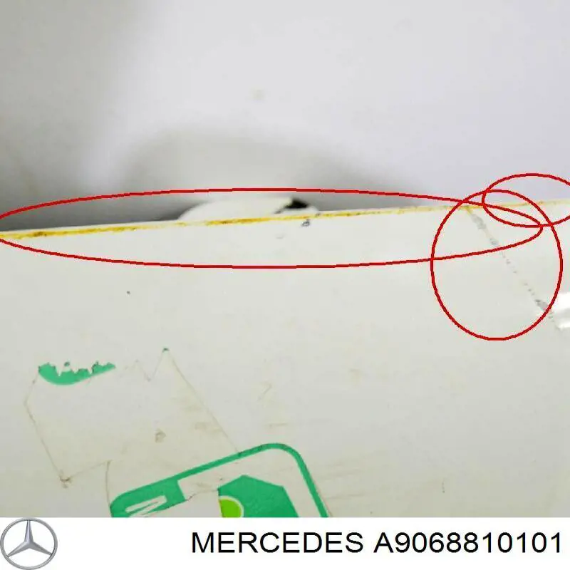 Pára-lama dianteiro esquerdo Mercedes A9068810101 preço, a partir de 160,32 USD