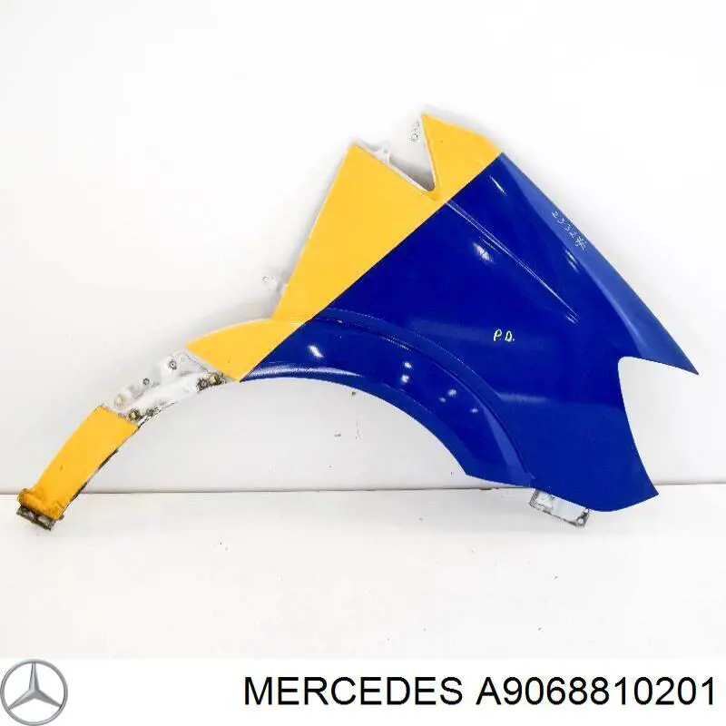Pára-lama dianteiro direito Mercedes A9068810201 preço, a partir de 197,14 USD