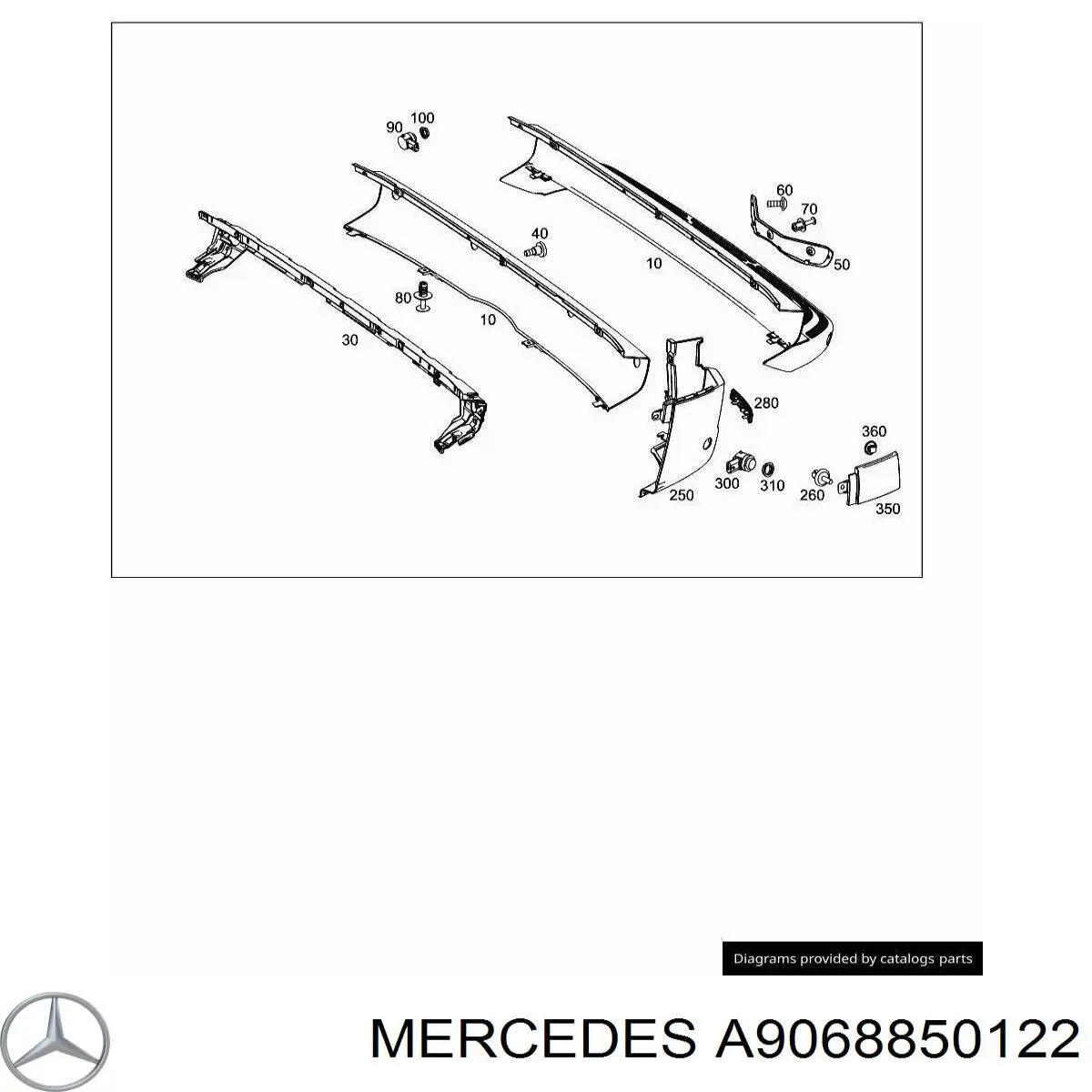 A90688501229B51 Mercedes 