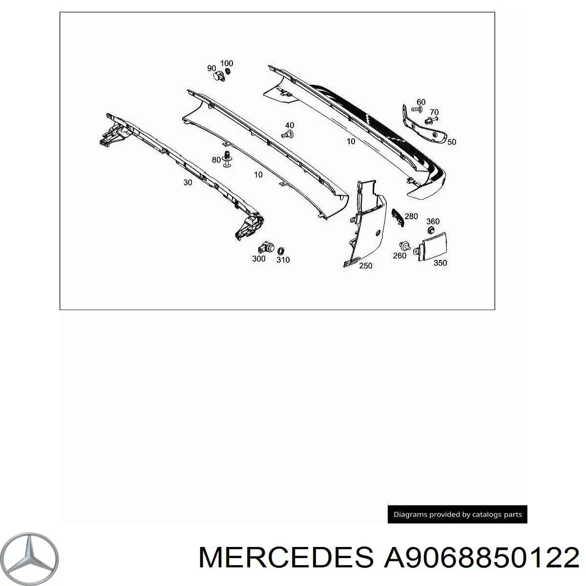  Mercedes 9068850122 preço, a partir de 30,20 USD