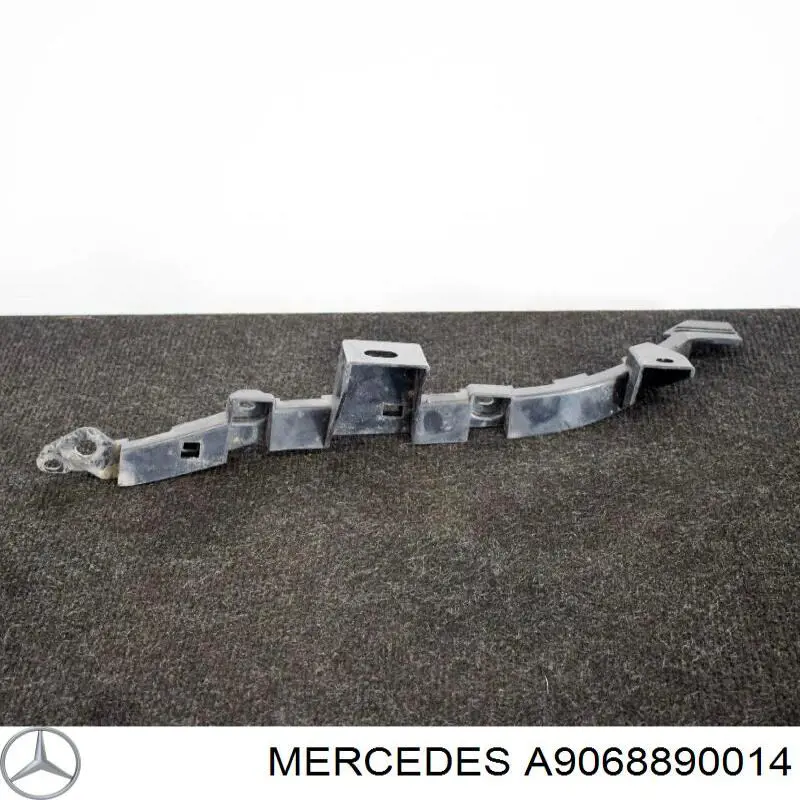 A9068890014 Mercedes Consola do pára-choque dianteiro esquerdo