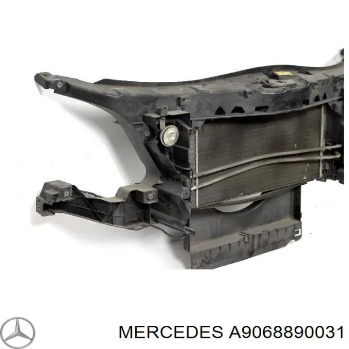Consola do radiador esquerdo Mercedes A9068890031 preço, a partir de 42,53 USD