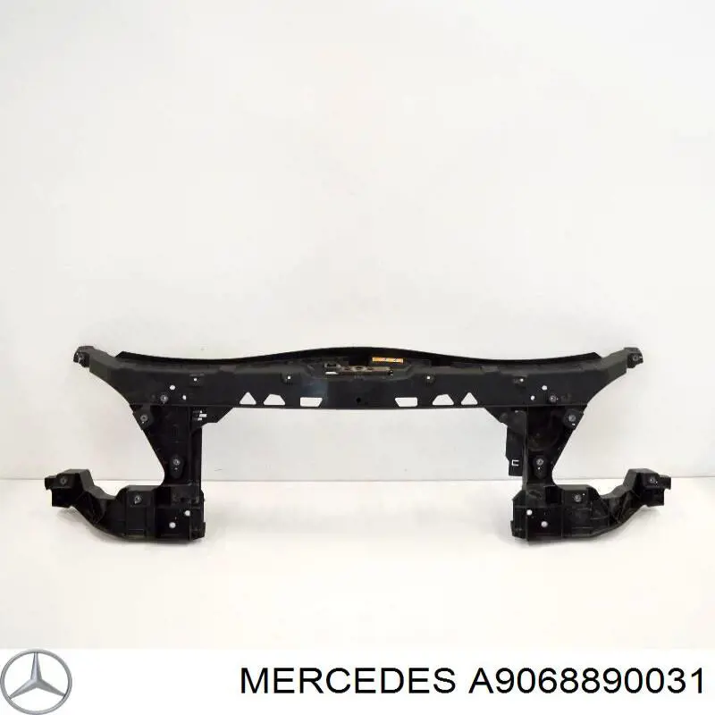 A9068890031 Mercedes Consola do radiador esquerdo