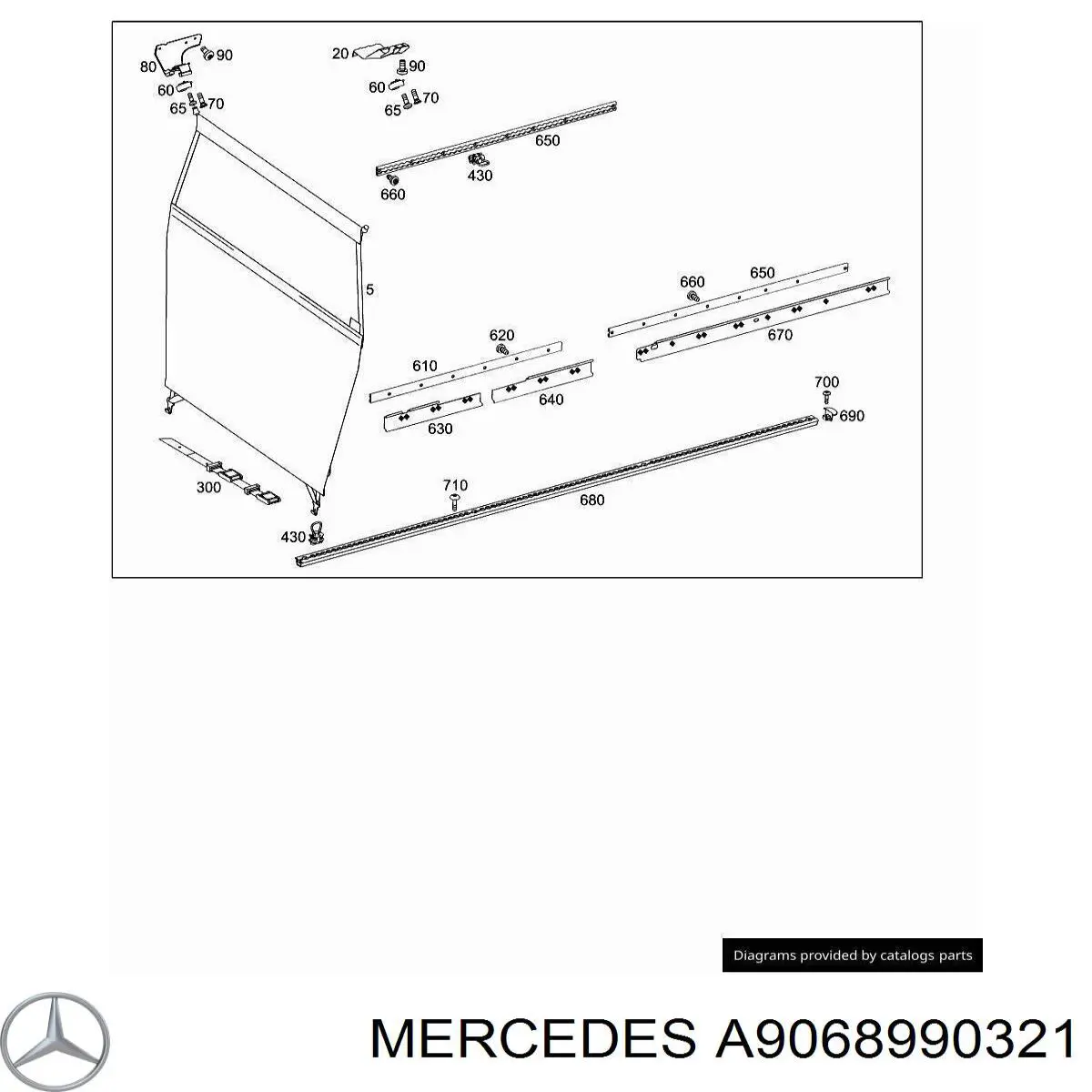 A9068990321 Mercedes 