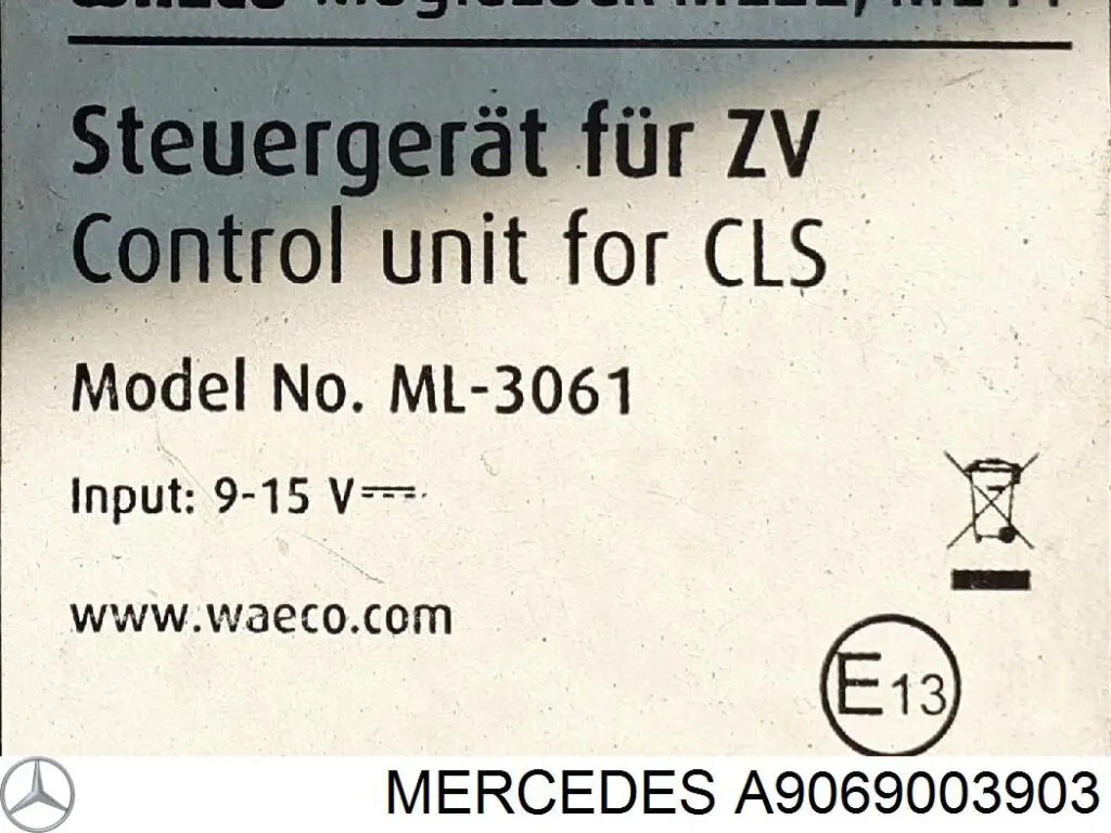 Módulo de direção (Centralina eletrônica) da Caixa Automática de Mudança eletrônica Mercedes A9069003903 preço, a partir de 131,10 USD