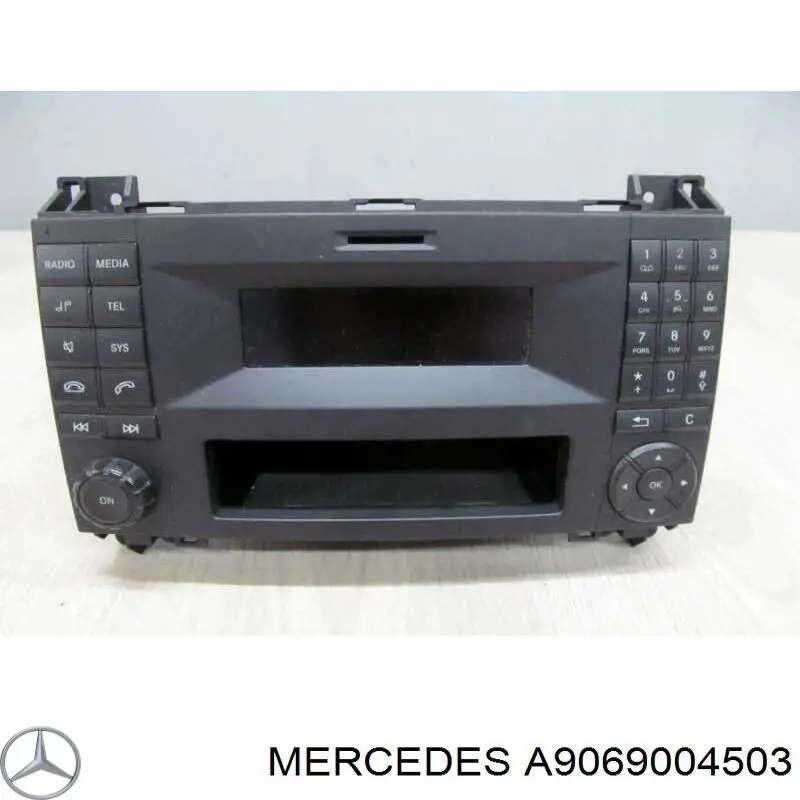 A9069005103 Mercedes Aparelhagem de som (rádio AM/FM)