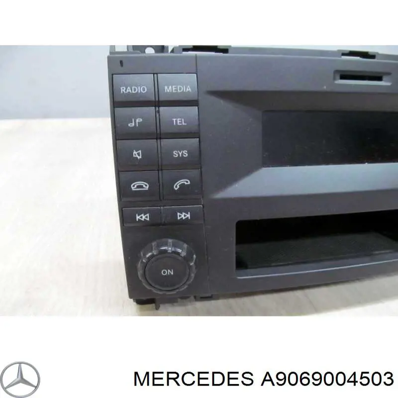 Aparelhagem de som (rádio AM/FM) Mercedes A9069005103 preço, a partir de 265,60 USD