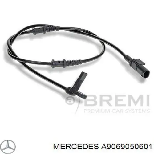 Sensor dianteiro de ABS Mercedes A9069050601 preço, a partir de 31,80 USD