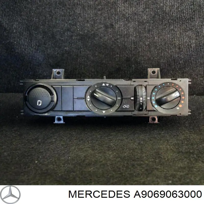 Compre A9069063000 Mercedes Unidade de controlo dos modos de aquecimento/condicionamento
