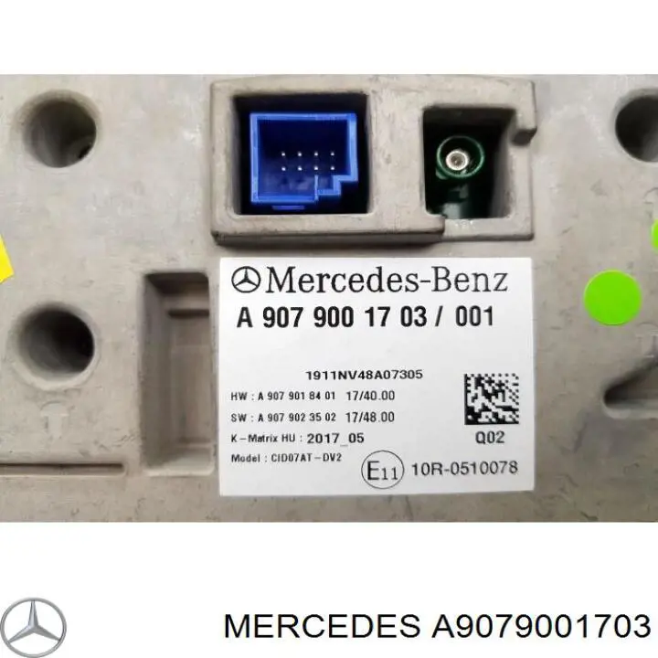 A9079001703 Mercedes Mostrador multifuncional