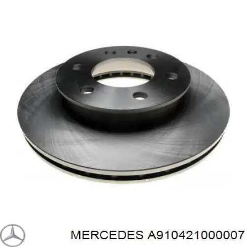 A910421000007 Mercedes Disco do freio dianteiro