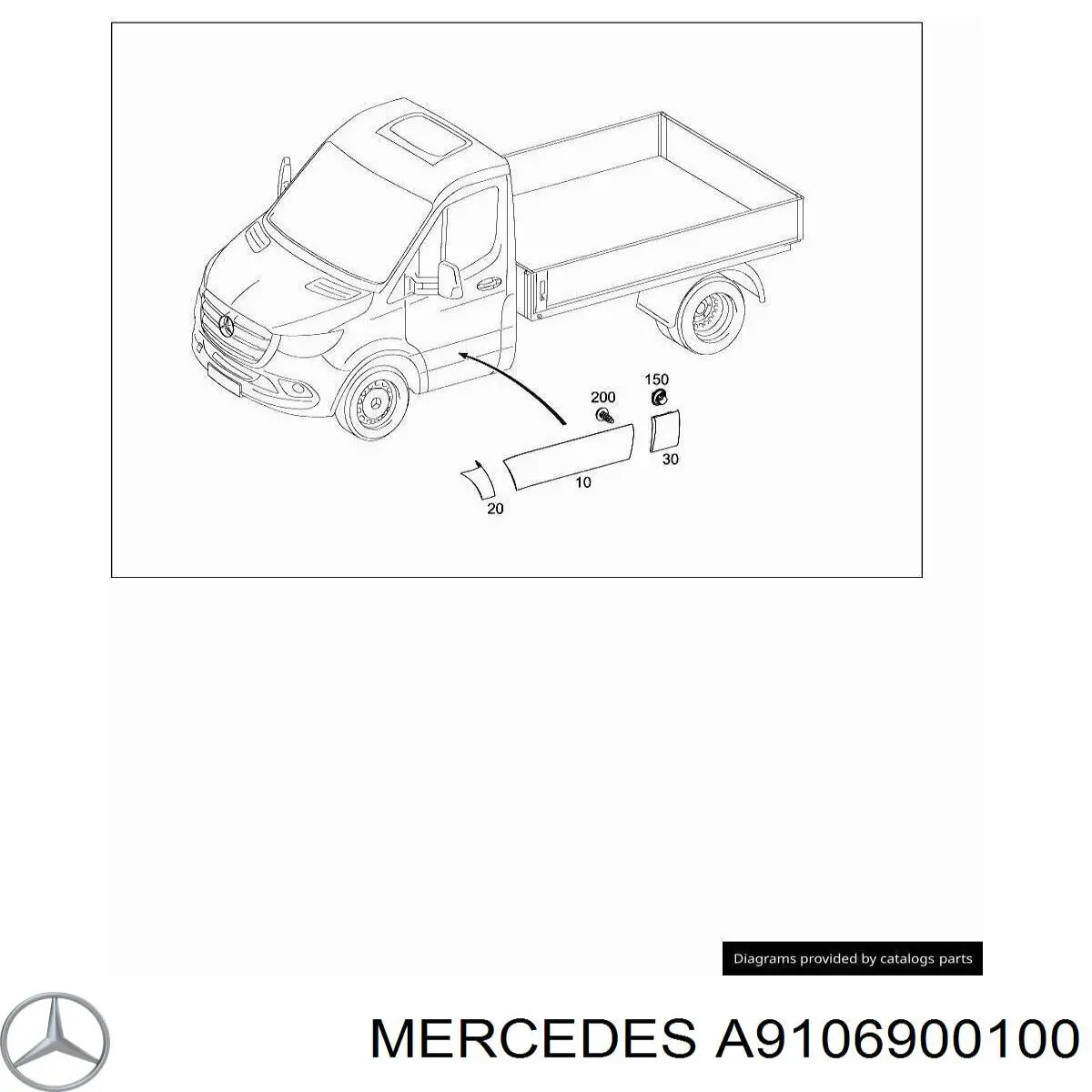 9106900100 Mercedes 