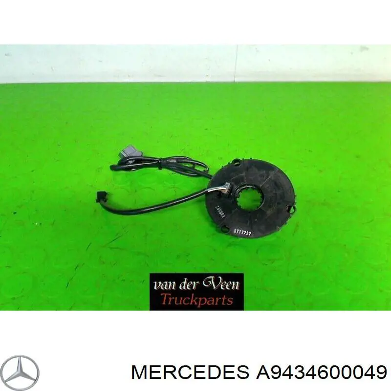 A9434600049 Mercedes Anel AIRBAG de contato, cabo plano do volante