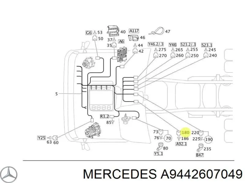 A9442607049 Mercedes 