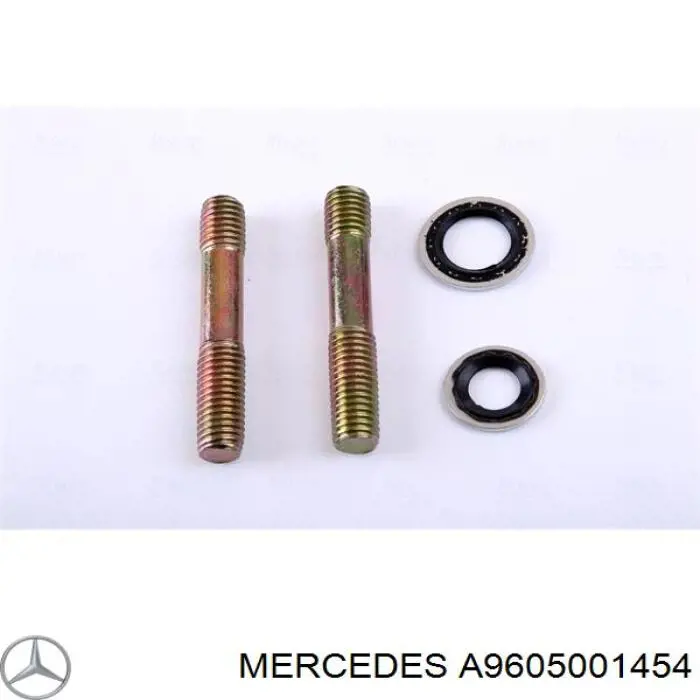 A9605001454 Mercedes Radiador de aparelho de ar condicionado