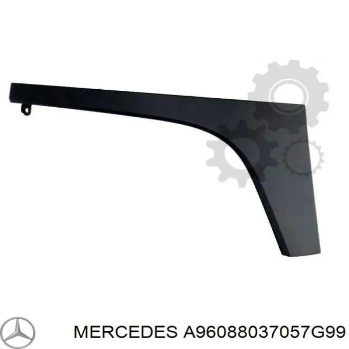 Grelha do radiador Mercedes A96088037057G99 preço, a partir de 73,41 USD
