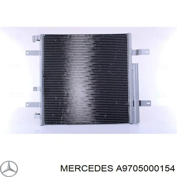 Compre A9705000154 Mercedes Radiador de aparelho de ar condicionado