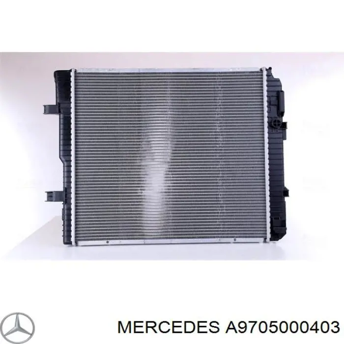 Compre A9705000403 Mercedes Radiador de esfriamento de motor