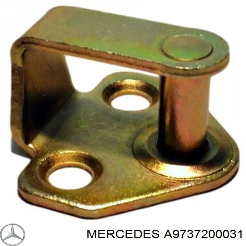 Compre A9737200031 Mercedes Gozno de garra (parte complementar) de fecho da porta dianteira