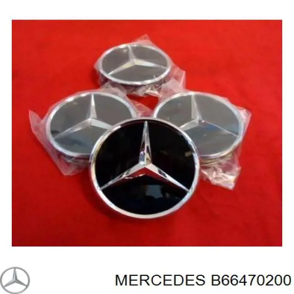 Compre B66470200 Mercedes Coberta de disco de roda