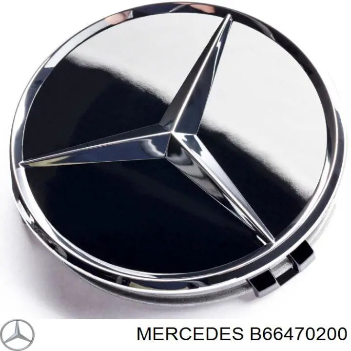 B66470200 Mercedes Coberta de disco de roda