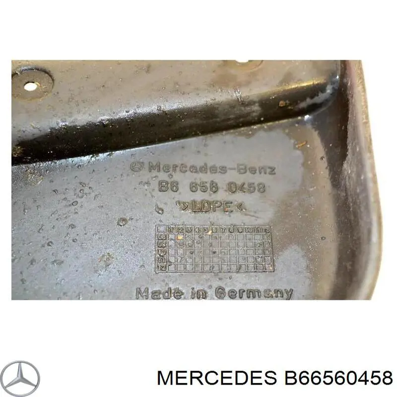 Compre B66560458 Mercedes Protetores de lama dianteiros, kit
