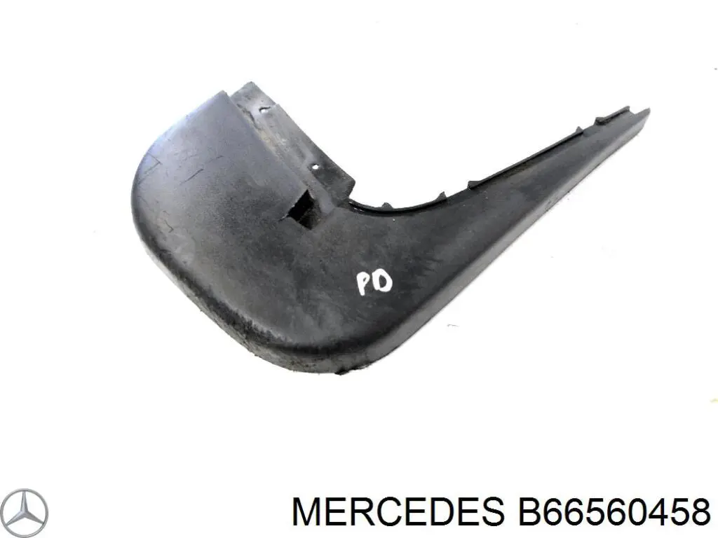B66560458 Mercedes Protetores de lama dianteiros, kit