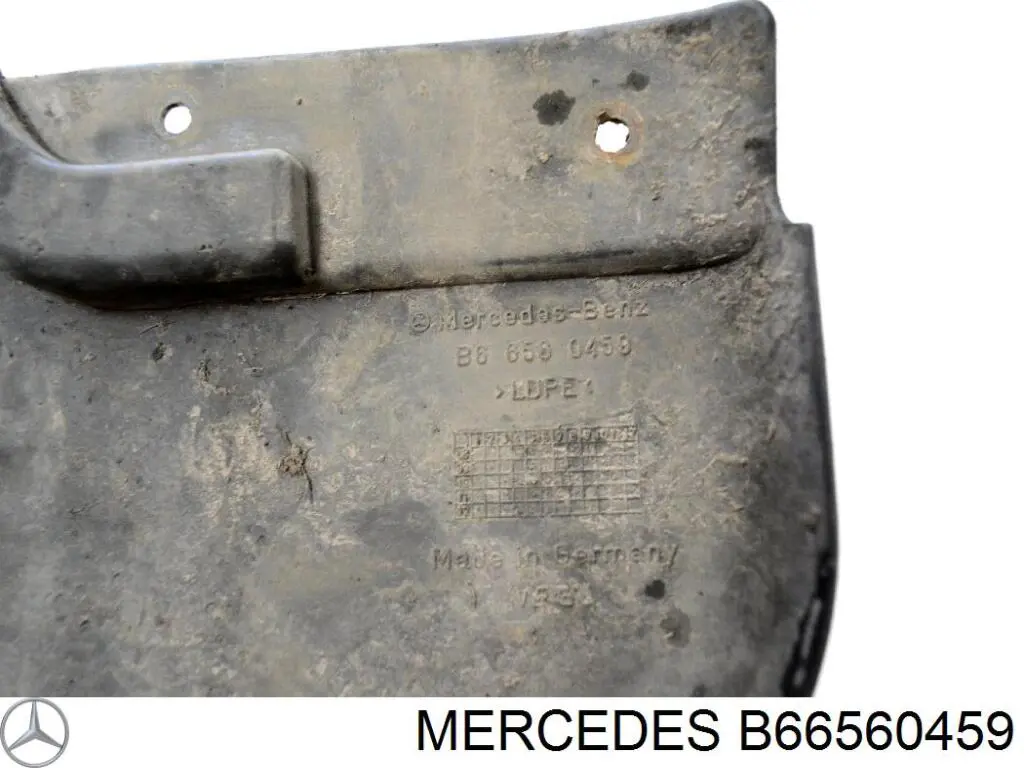 Compre B66560459 Mercedes Protetores de lama traseiros, kit