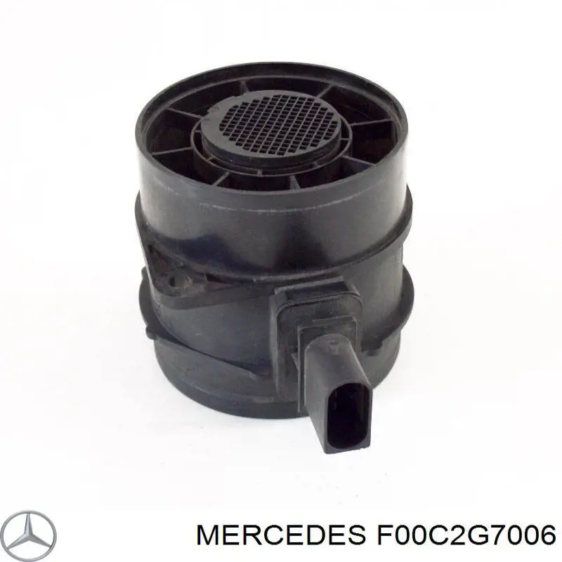 Compre F00C2G7006 Mercedes Sensor de fluxo (consumo) de ar, medidor de consumo M.A.F. - (Mass Airflow)