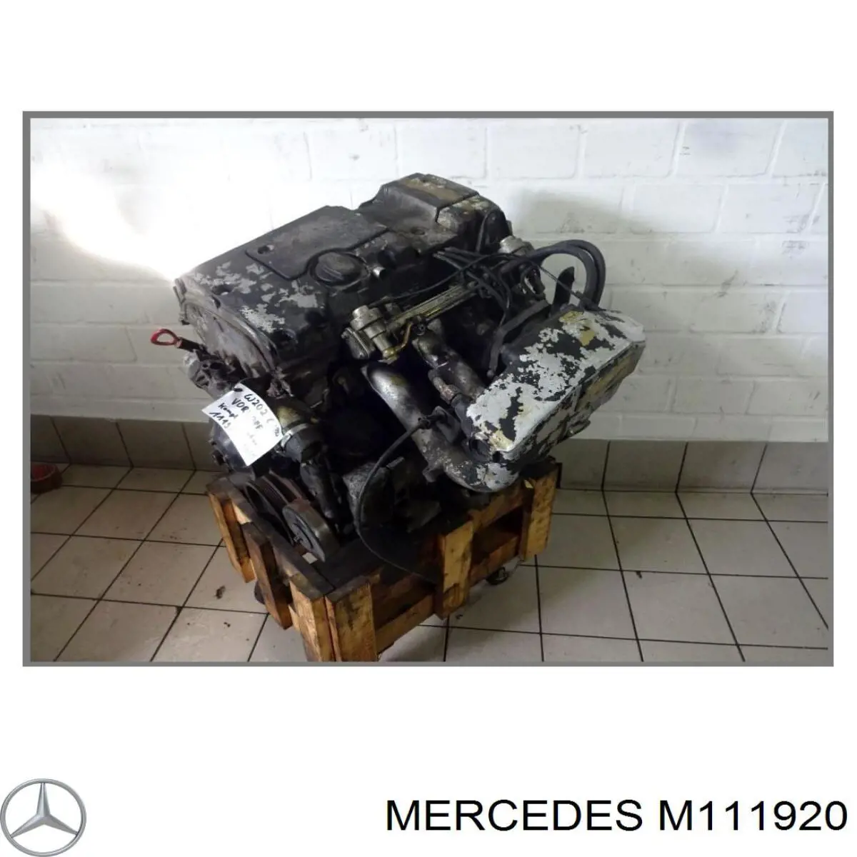 M111920 Mercedes Motor montado