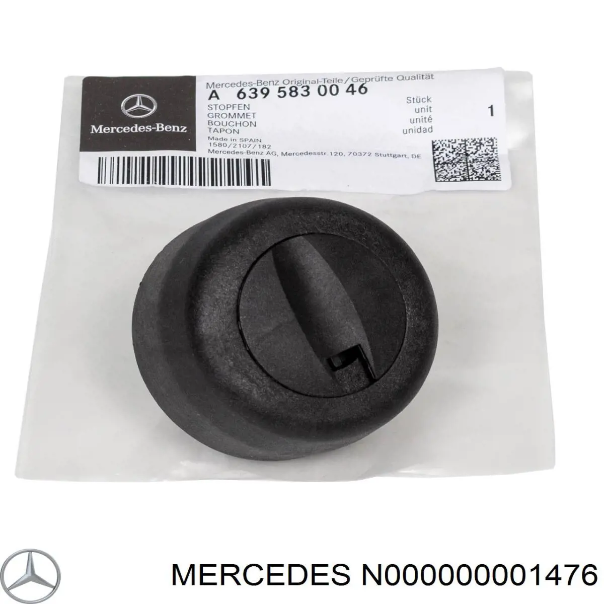Compre N000000001476 Mercedes Parafuso de panela de motor