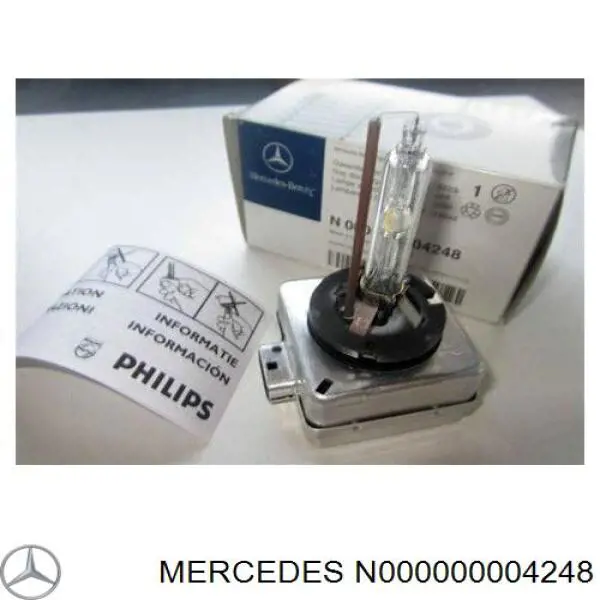 N000000004248 Mercedes Lâmpada de xénon