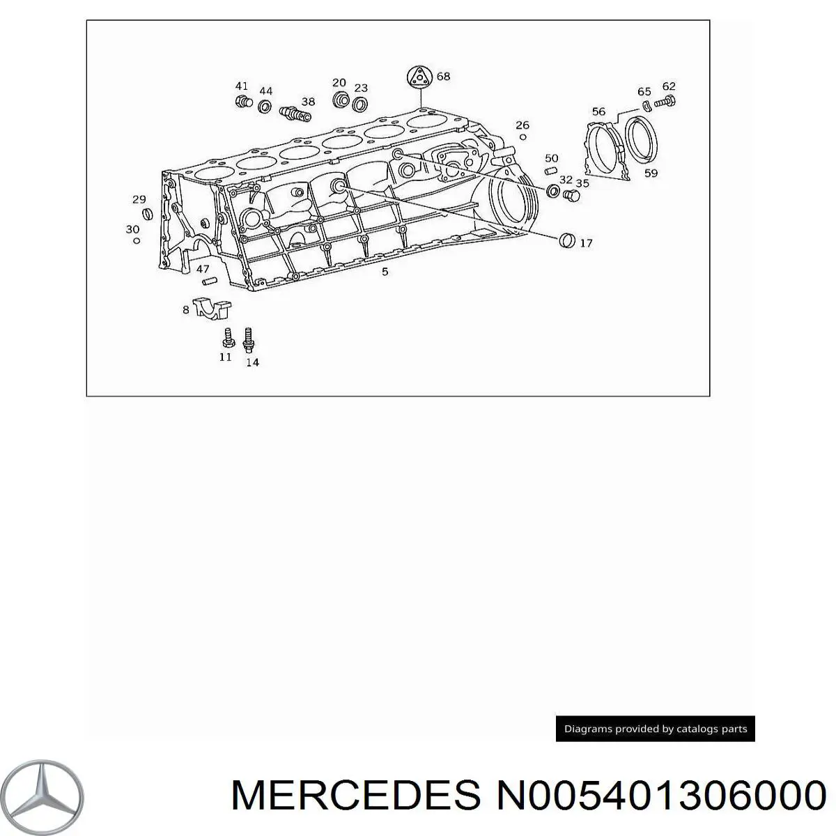 N005401306000 Mercedes 