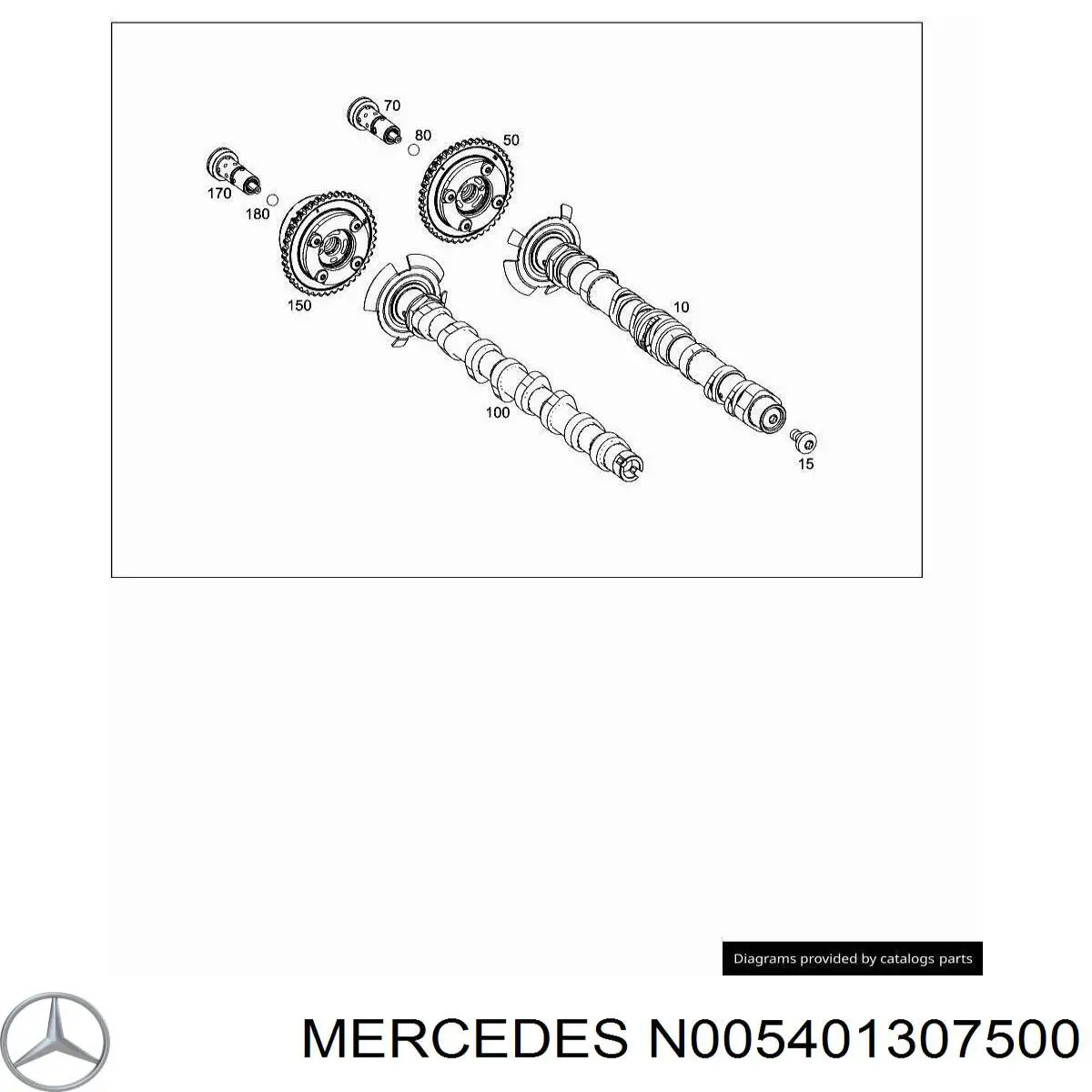 N005401307500 Mercedes 