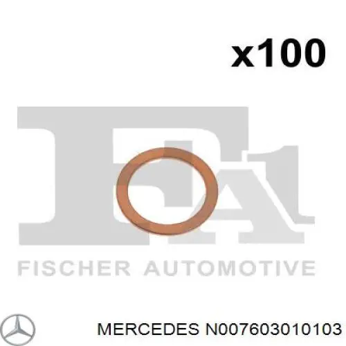 Vedante de mangueira de fornecimento de óleo de turbina Mercedes N007603010103 preço, a partir de 0,16 USD