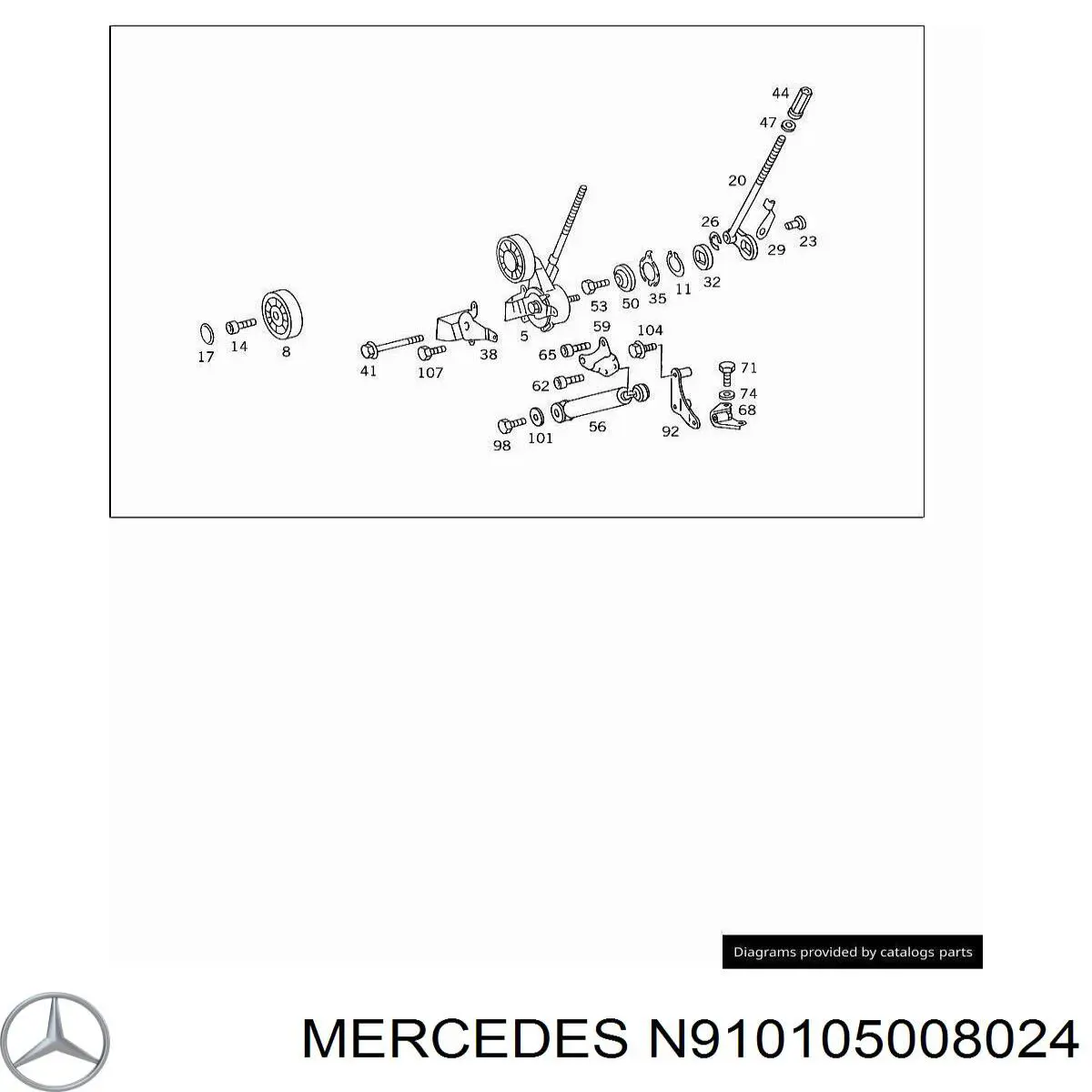 N910105008024 Mercedes 