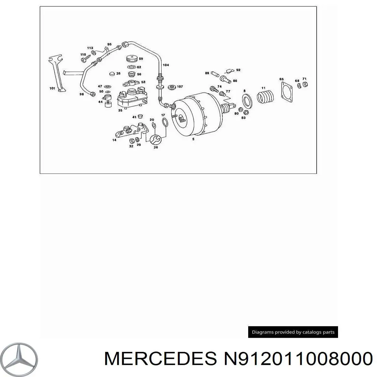 N912011008000 Mercedes 