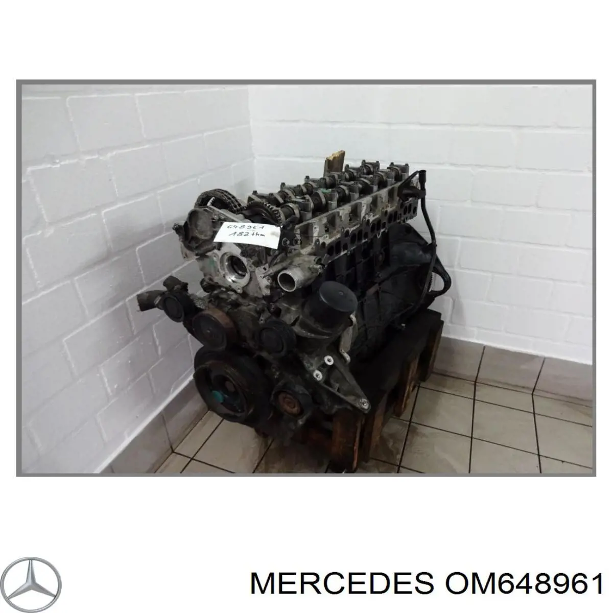 Motor montado OM648961 Mercedes