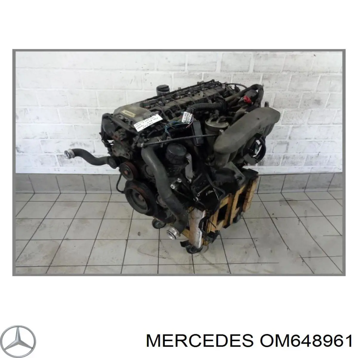 Motor montado Mercedes OM648961