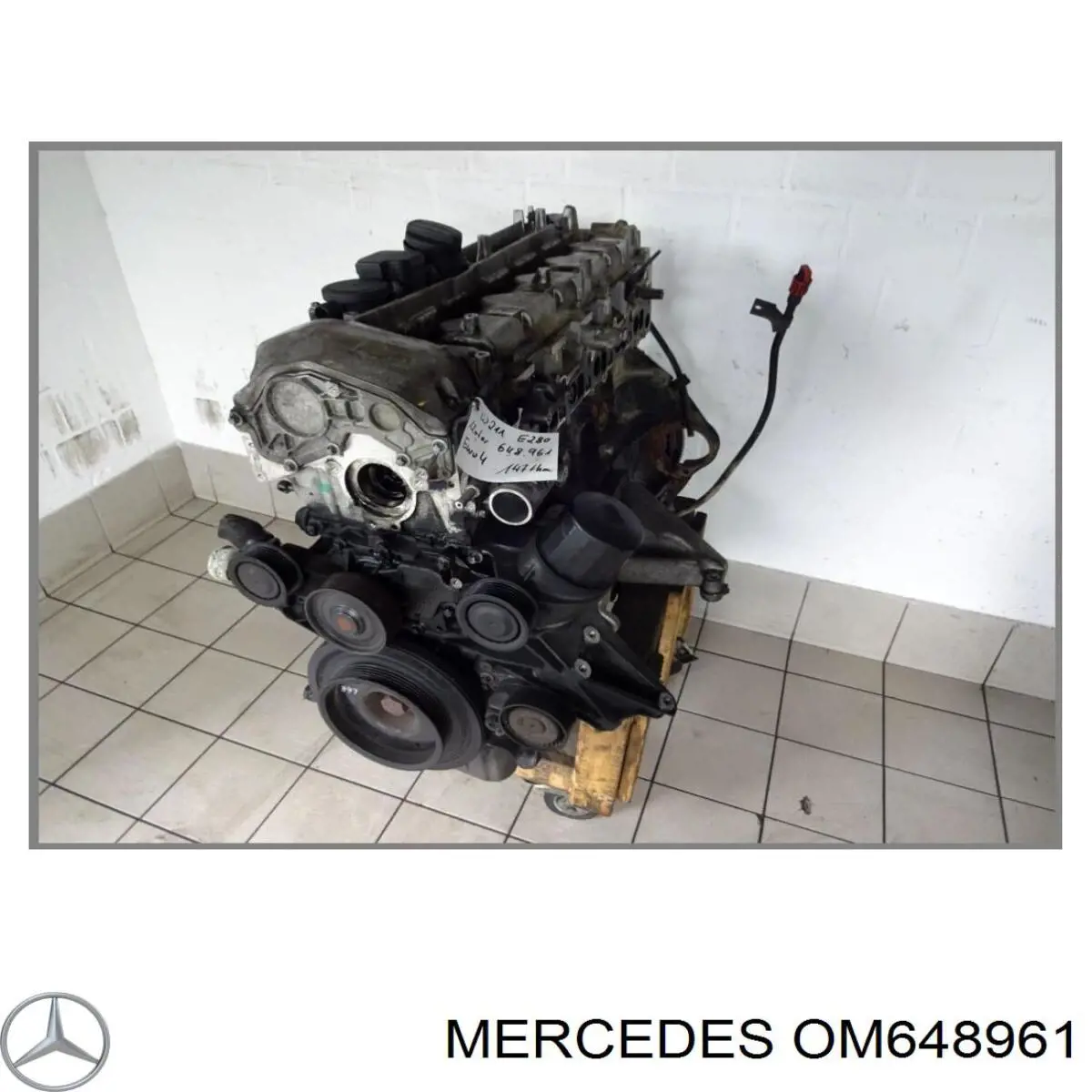 OM648961 Mercedes Motor montado
