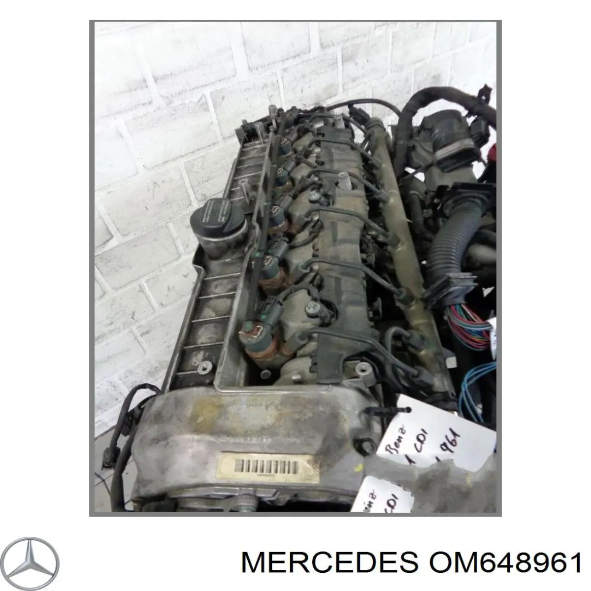 Motor montado OM648961 Mercedes