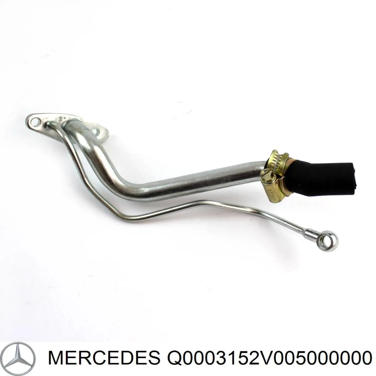 Q0003152V005000000 Mercedes Tubo (mangueira) de fornecimento de óleo de turbina